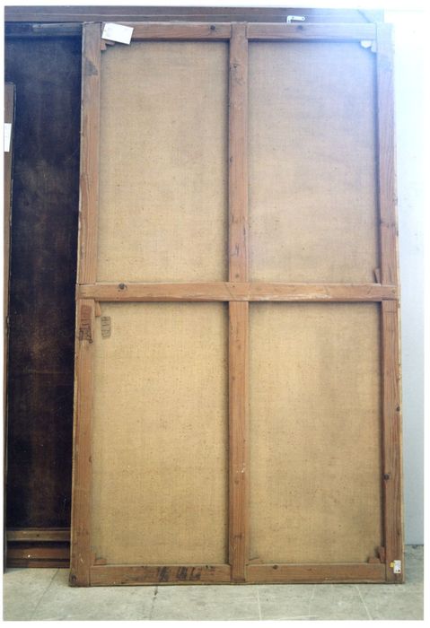 tableau : Saint André agenouillé devant la croix - © Ministère de la Culture (France), Médiathèque du patrimoine et de la photographie (département de la documentation), tous droits réservés 