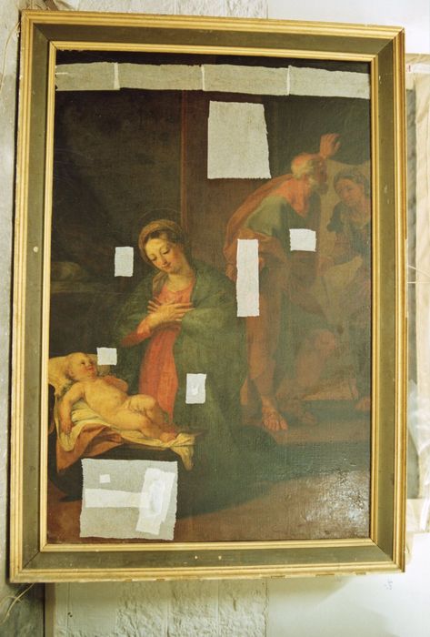 tableau : Nativité - © Ministère de la Culture (France), Médiathèque du patrimoine et de la photographie (département de la documentation), tous droits réservés