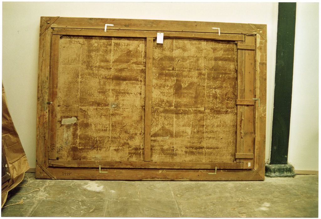 tableau : Nativité (revers) - © Ministère de la Culture (France), Médiathèque du patrimoine et de la photographie (département de la documentation), tous droits réservés 