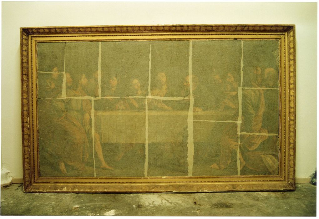 tableau : La Cène - © Ministère de la Culture (France), Médiathèque du patrimoine et de la photographie (département de la documentation), tous droits réservés