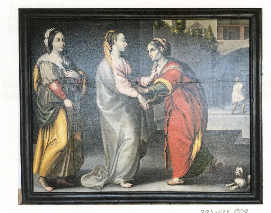 tableau : Visitation (la) (photocopie numérisée)