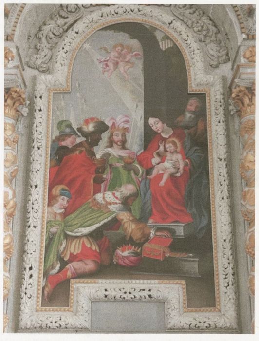 tableau : Adoration des mages (l’) (photocopie numérisée)