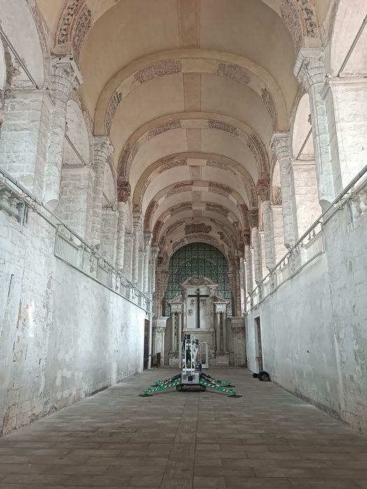 église abbatiale, nef