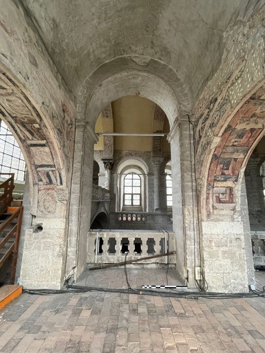 église abbatiale, tribune ouest, travée 2