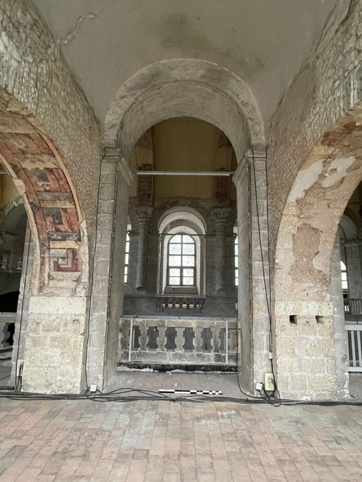 église abbatiale, tribune ouest, travée 3