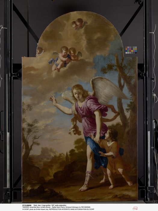 tableau : Ange gardien (l’) - © Ministère de la Culture (France), Médiathèque du patrimoine et de la photographie (département de la documentation) ; © CICRP – tous droits réservés