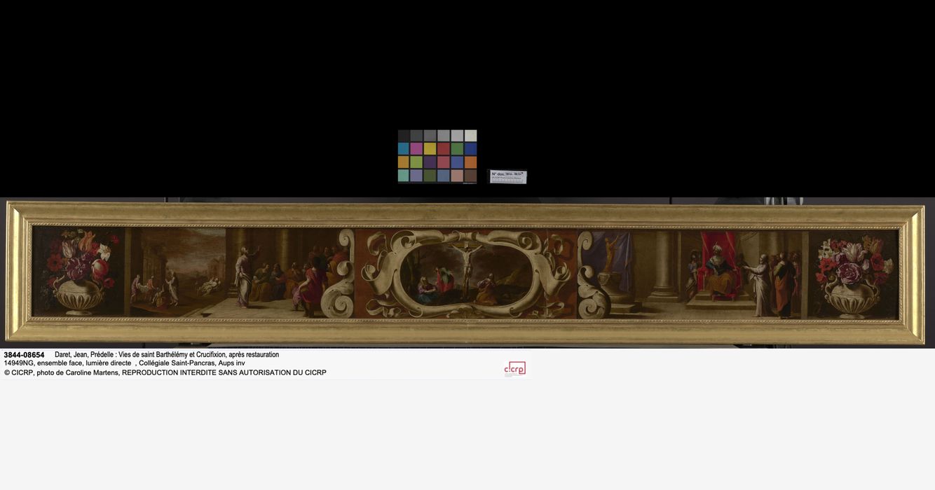 tableau : Scènes de la vie du Christ - © Ministère de la Culture (France), Médiathèque du patrimoine et de la photographie (département de la documentation) ; © CICRP – tous droits réservés