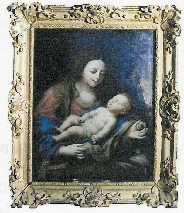 tableau : Vierge à l'Enfant (photocopie numérisée) - © Ministère de la Culture (France), Médiathèque du patrimoine et de la photographie (département de la documentation), tous droits réservés