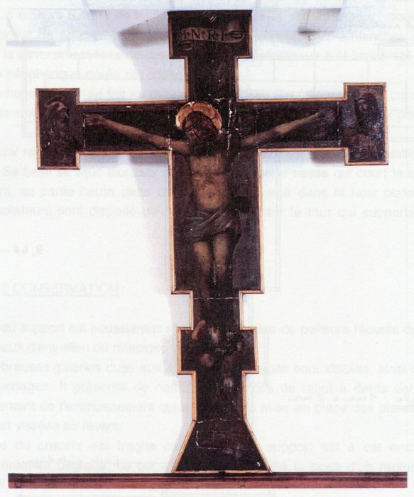 tableau : Christ en croix (photocopie numérisée)