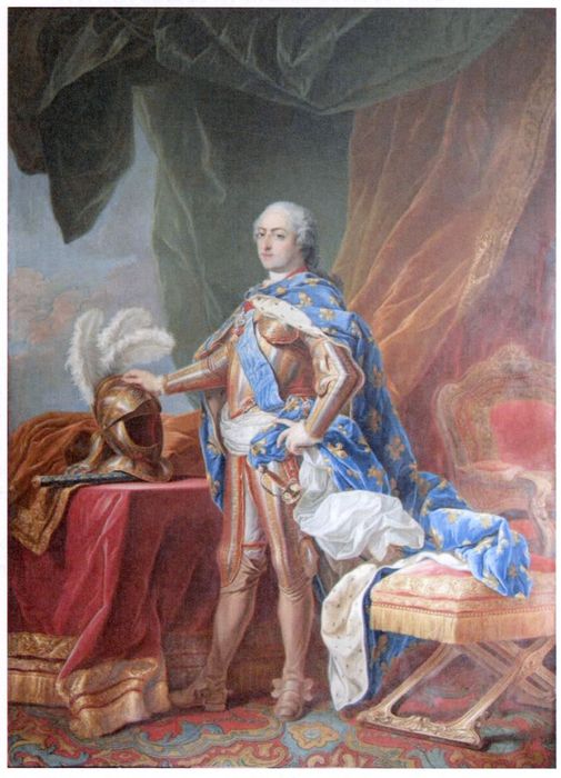 tableau : Portrait de Louis XV (photocopie numérisée) - © Ministère de la Culture (France), Médiathèque du patrimoine et de la photographie (département de la documentation), tous droits réservés 