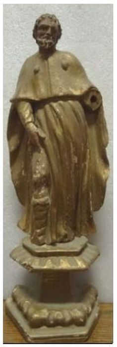 statue (statuette) : Saint Roch (photocopie numérisée)