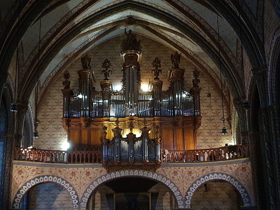 Orgue de tribune : buffet d'orgue