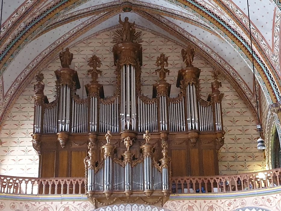 Orgue de tribune : partie instrumentale de l'orgue