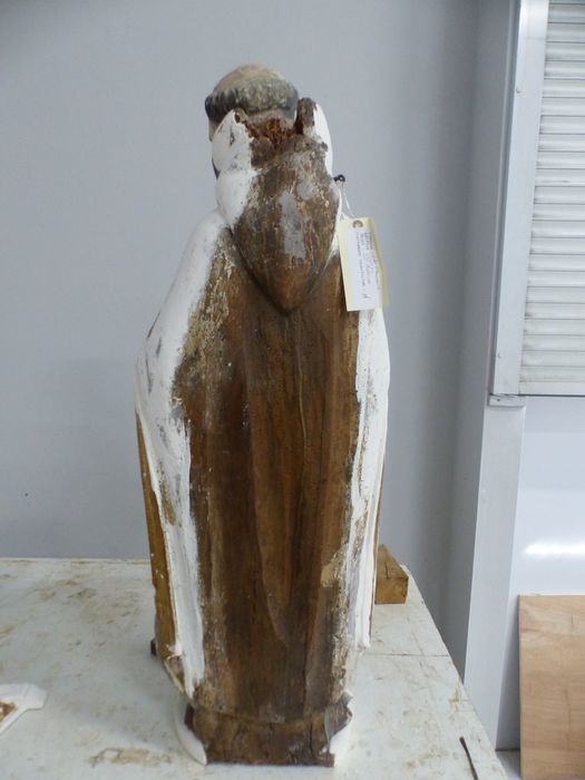 statue : Saint Antoine (revers)