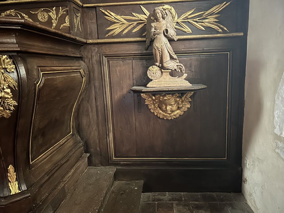 2 statuettes : Anges adorateurs