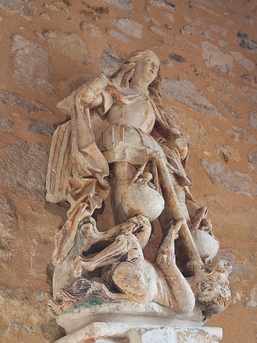 Statue (petite nature) : Saint Michel