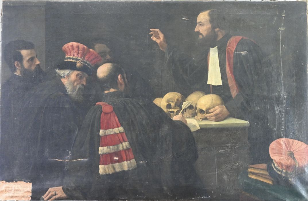 tableau : leçon d'anatomie (la)