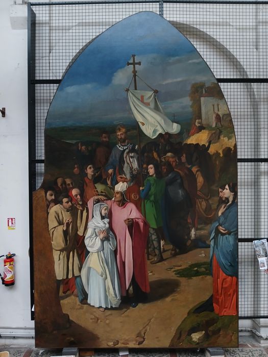 Tableau : Consécration de sainte Geneviève
