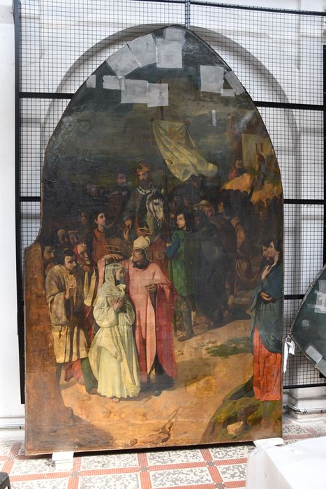 tableau : Consécration de sainte Geneviève
