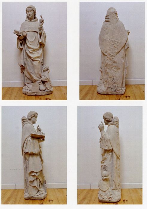 statue : Saint Benoît (photocopie numérisée)