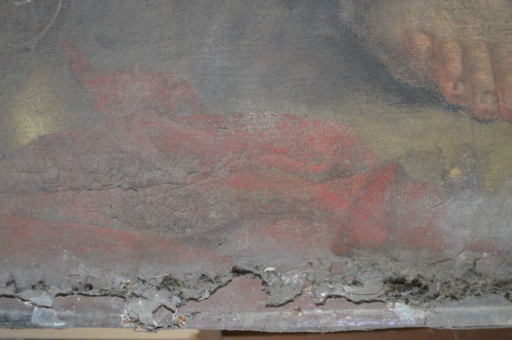 tableau : Martyre de saint Sébastien, détail