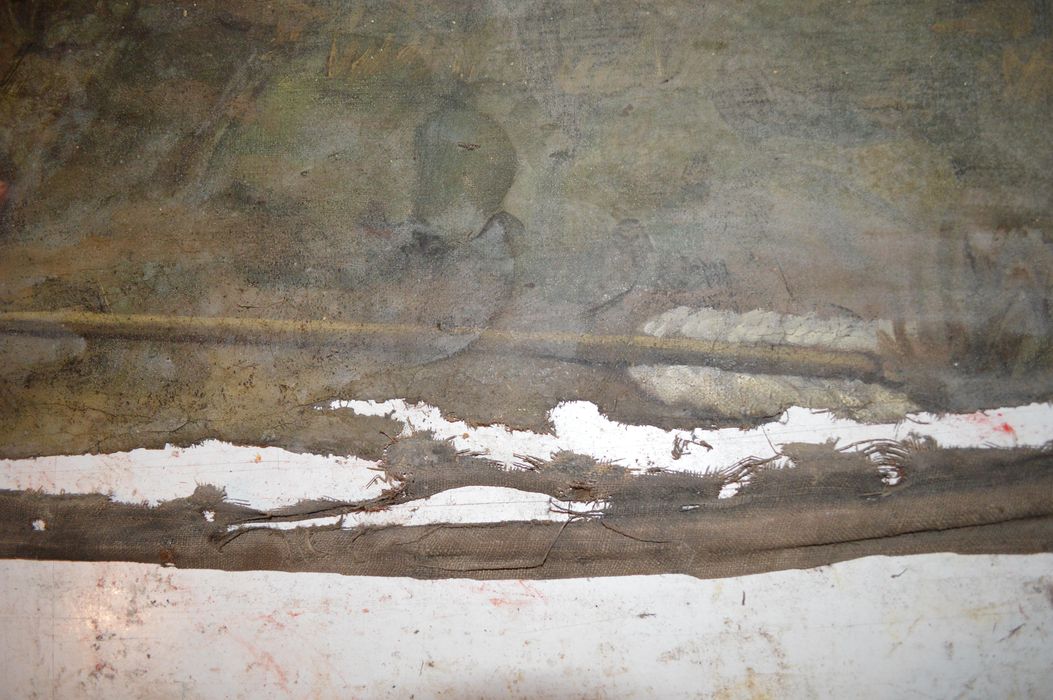 tableau : Martyre de saint Sébastien, détail