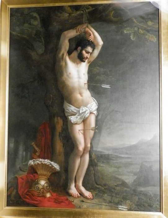 tableau : Martyre de saint Sébastien
