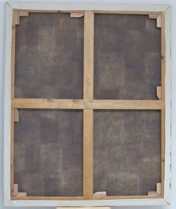 tableau : Saint Bernardin de Sienne prêchant (revers)