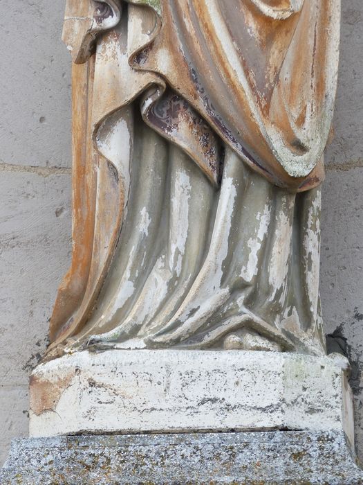 statue : Saint Paul, détail