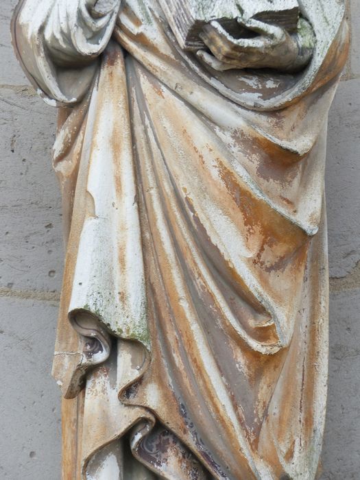 statue : Saint Paul, détail