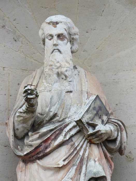 statue : Saint Paul, détail