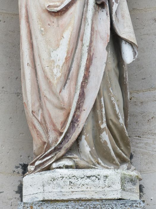 statue : Saint Paul, détail