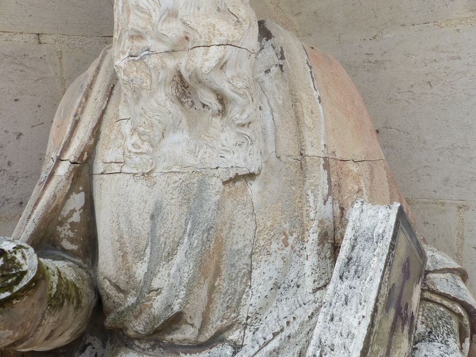 statue : Saint Paul, détail