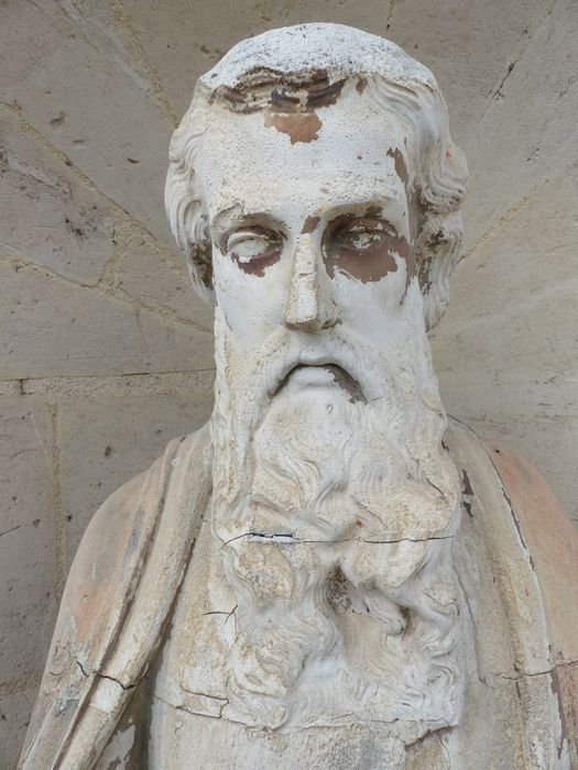 statue : Saint Paul, détail
