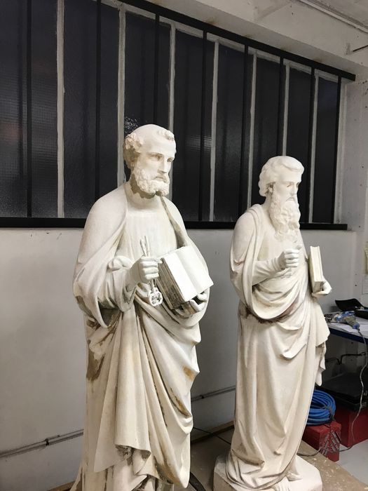 statues : Saint Pierre et saint Paul