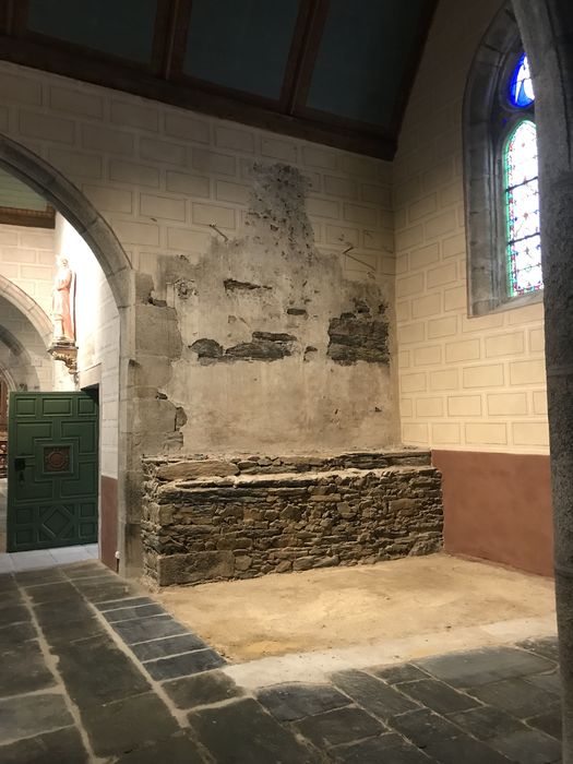emplacement de l’autel de Notre-Dame de Pitié