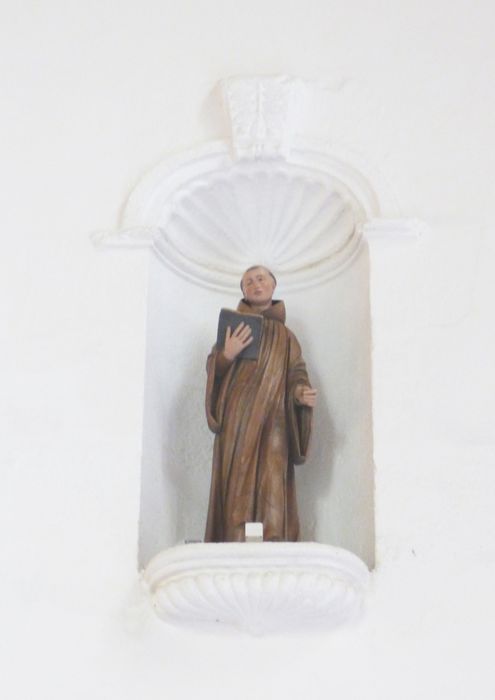 statue : Moine bénédictin