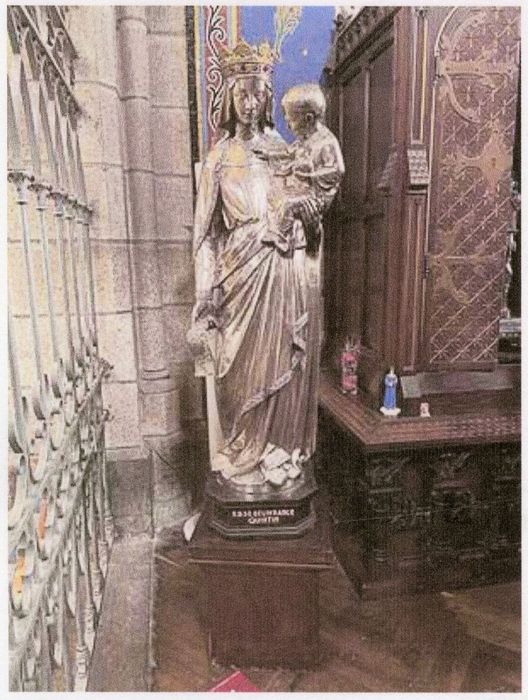 statue : Notre-Dame de délivrance (photocopie numérisée)