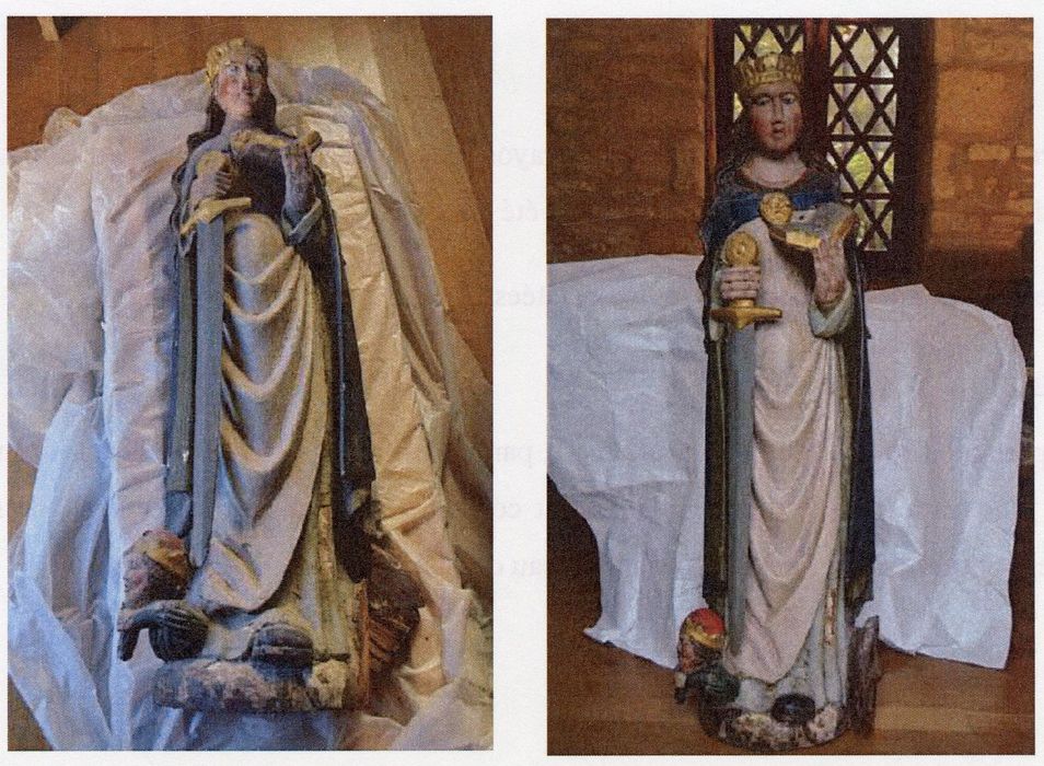 Statue : Sainte Catherine