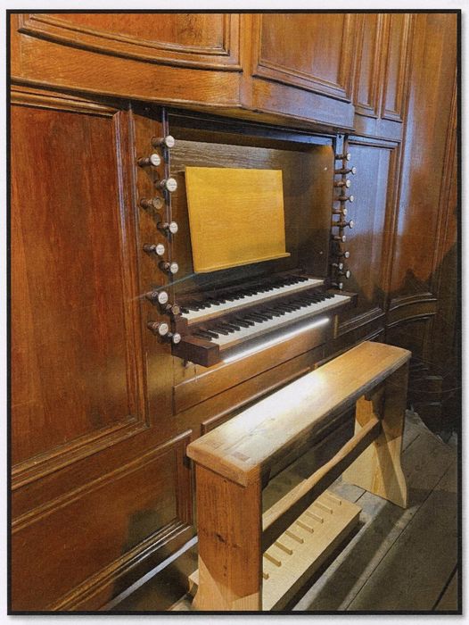 orgue de tribune, console (photocopie numérisée)