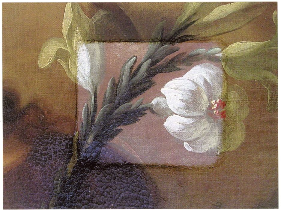 tableau : Saint Joseph portant l'Enfant Jésus, détail