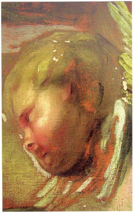 tableau : Saint Antoine de Padoue, détail