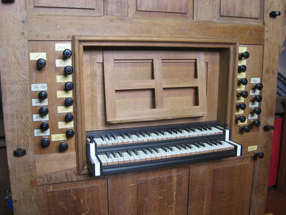 Orgue de tribune : partie instrumentale de l'orgue