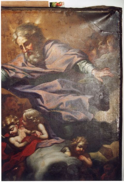 tableau : Prédestination de la Vierge (la), vue partielle