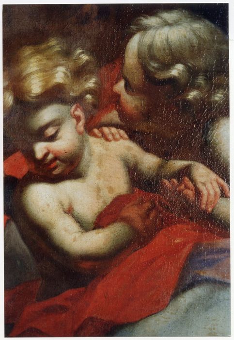 tableau : Prédestination de la Vierge (la), détail