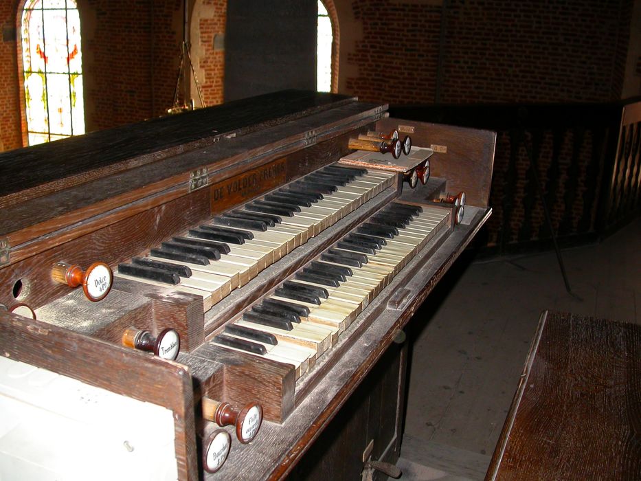 orgue de tribune, console