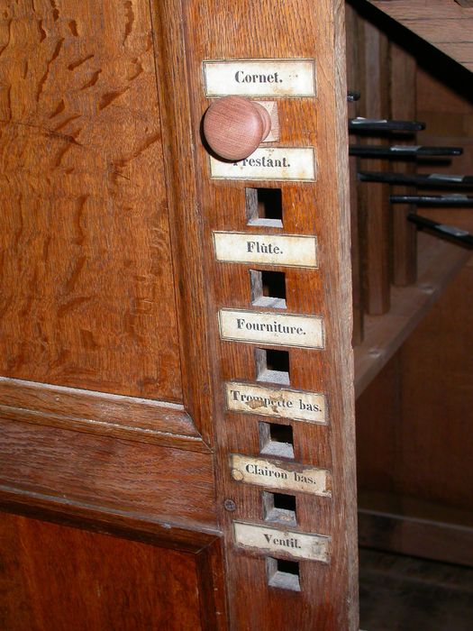 orgue de tribune, détail