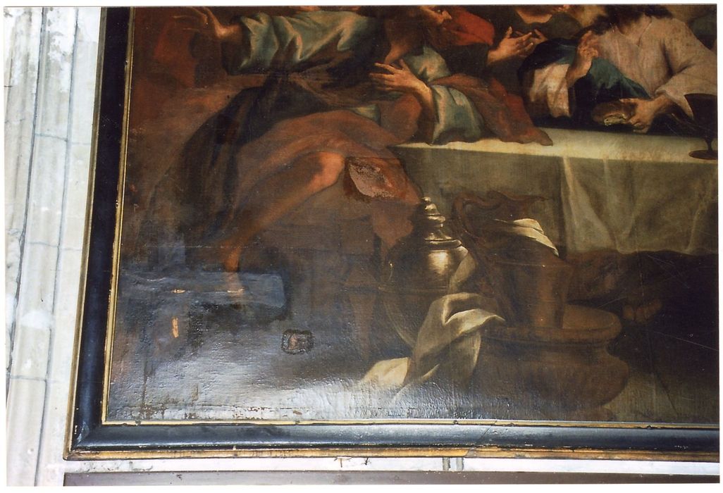 tableau : Cène (n° 2), détail