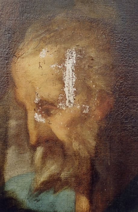 tableau : Cène (n° 2), détail