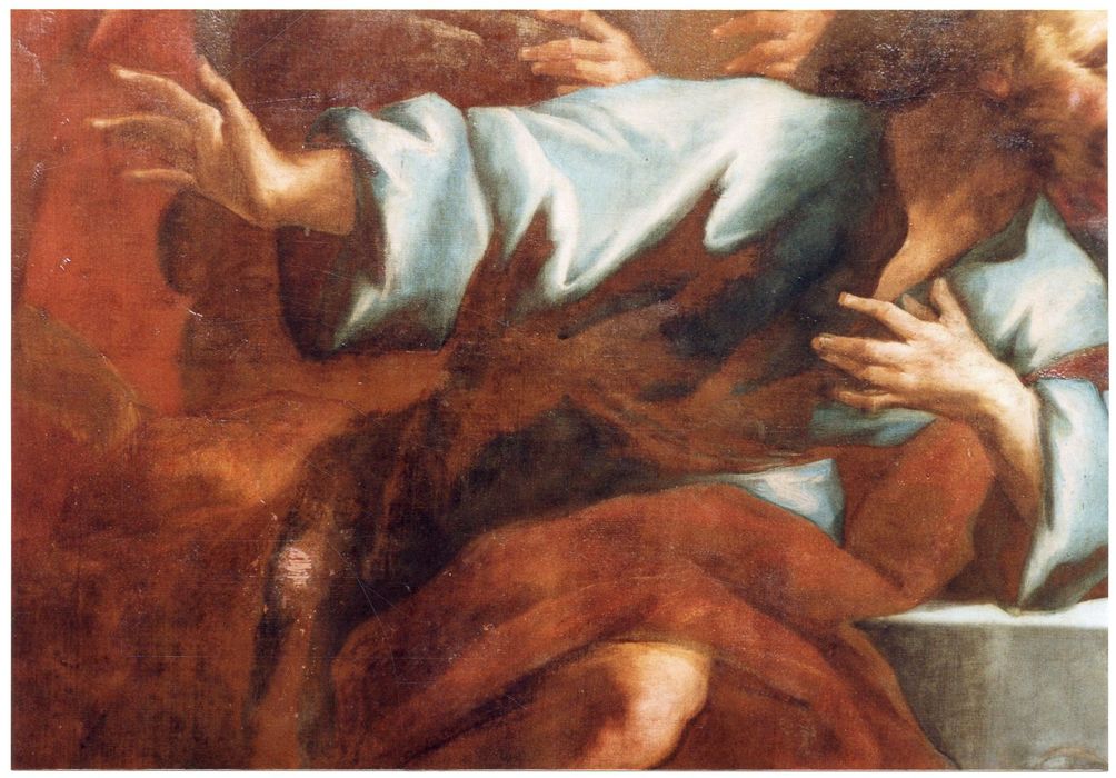tableau : Cène (n° 2), détail